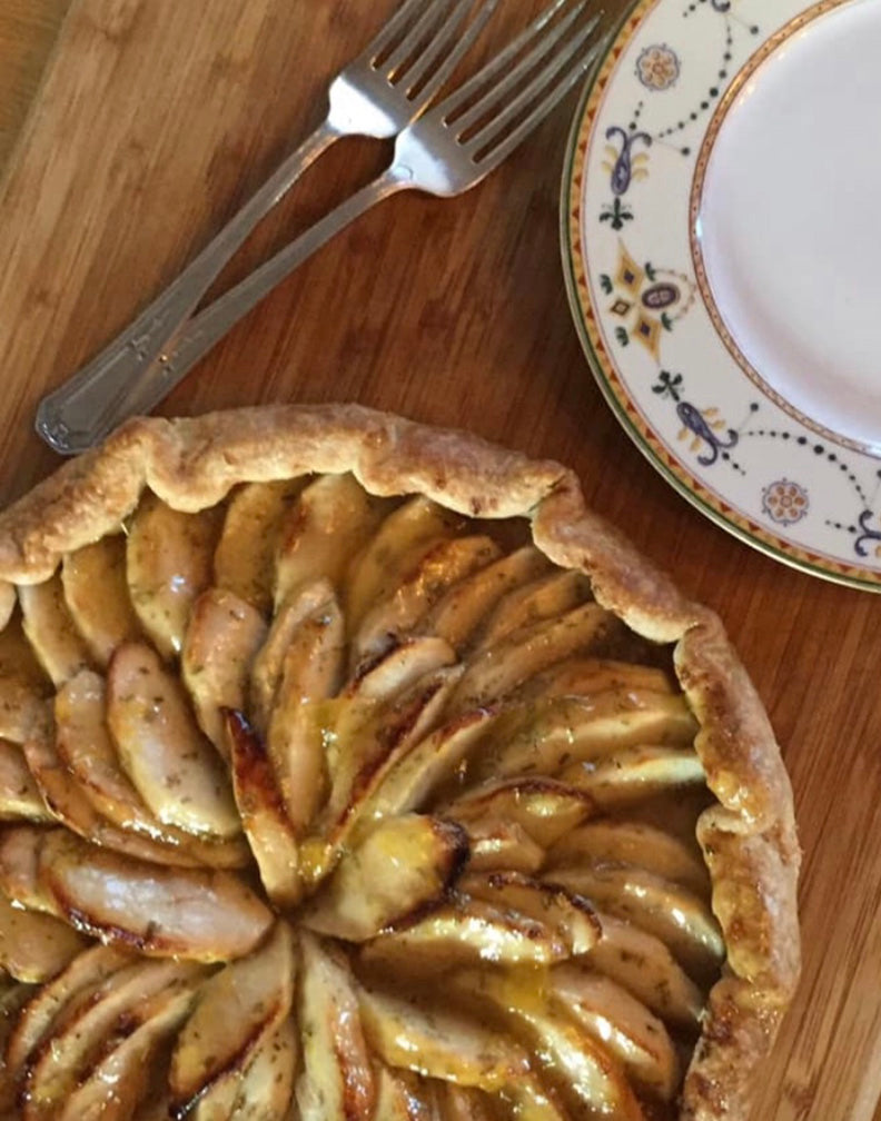 Savory Apple Tart