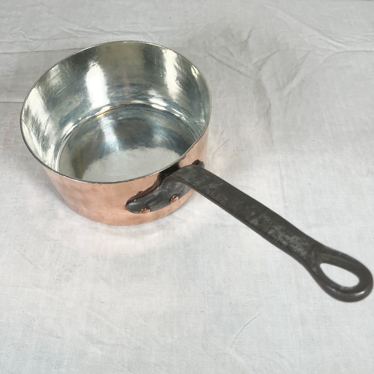 Vintage French Saucepan 9.25"D
