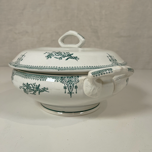 French Transferware Soup Tureen