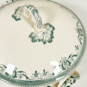 French Transferware Soup Tureen