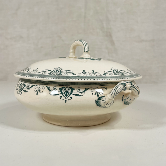 French Transferware Soup Tureen