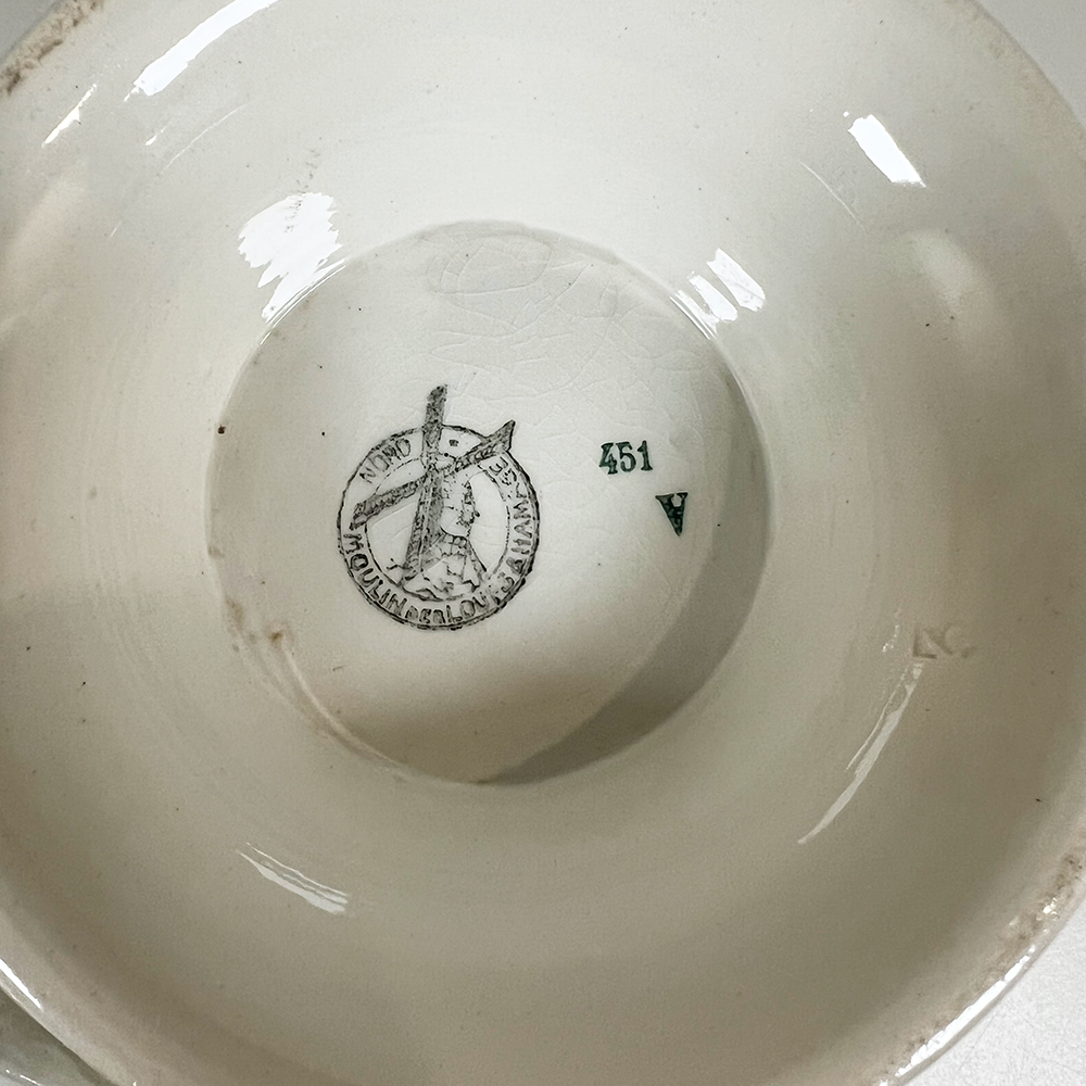 French Transferware Soup Tureen