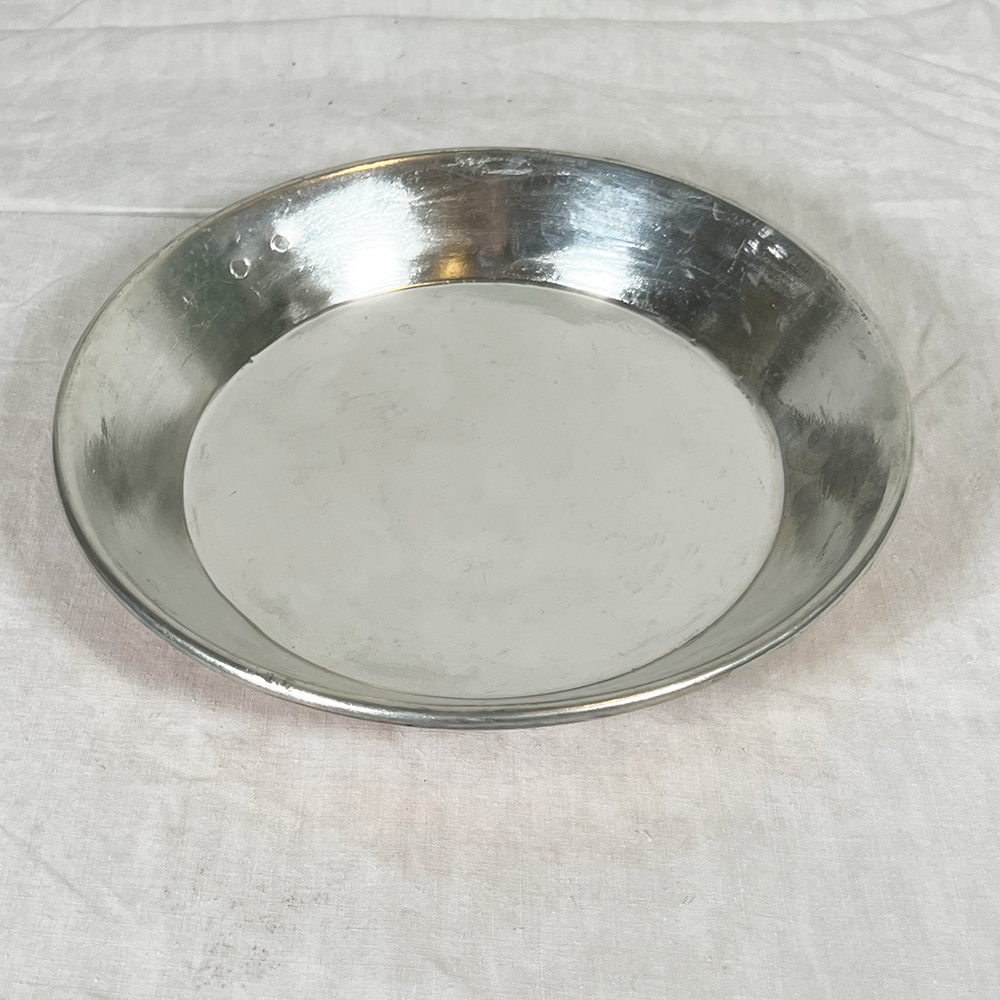 Antique French Round Gratin