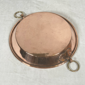 Antique French Gratin 9.5" Diameter