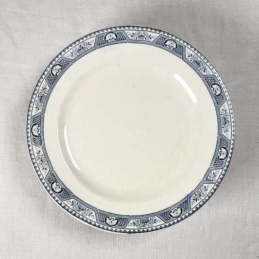 Set of Twelve French Transferware Plates