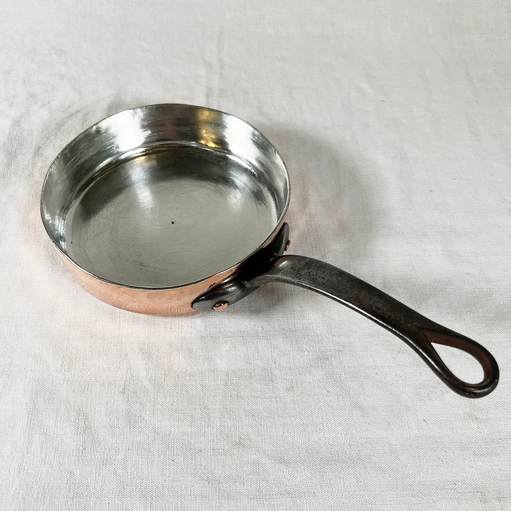 Antique French Sauté with Broiler Lid