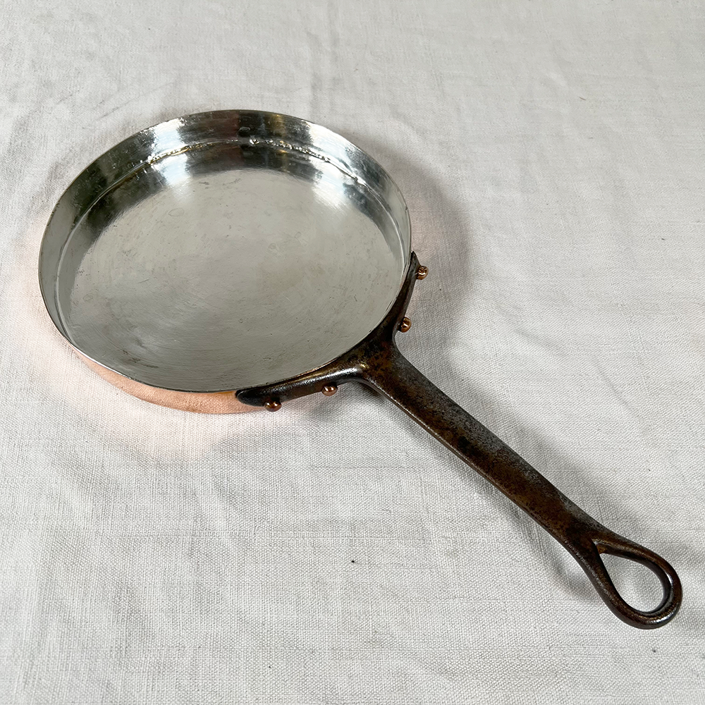 Antique French Sauté with Broiler Lid