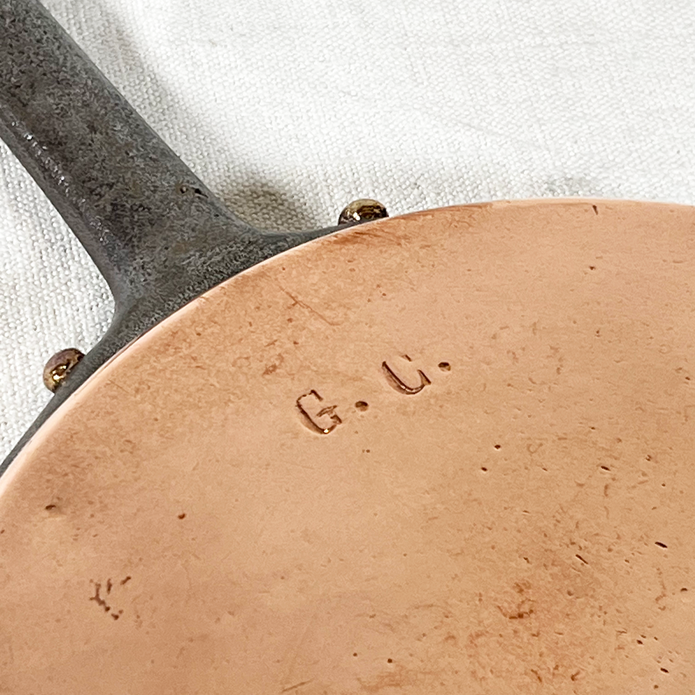 Antique French Sauté with Broiler Lid