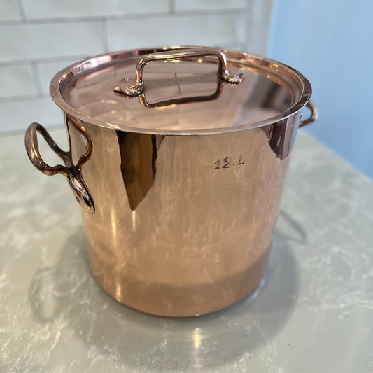 Antique Large Copper Stockpot
