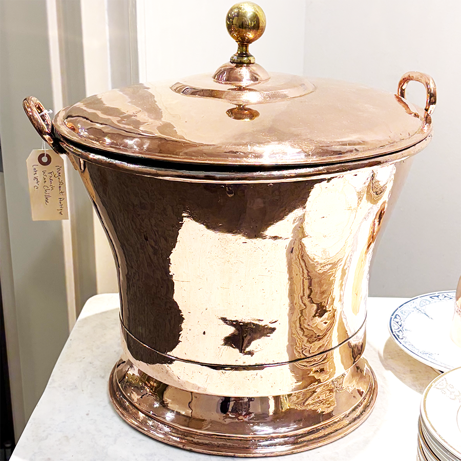 Antique French Champagne Chiller