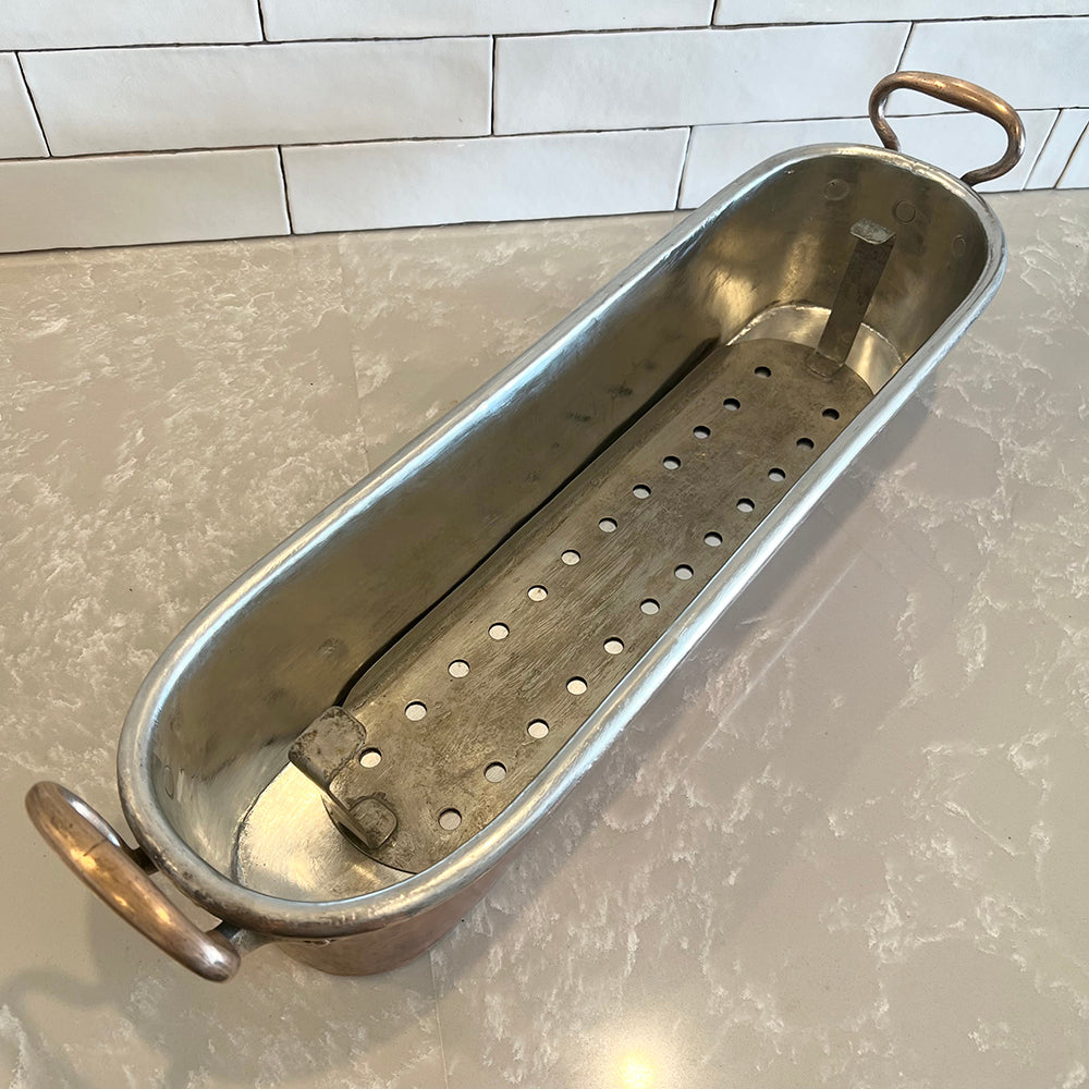 Large Antique French Poissonnière