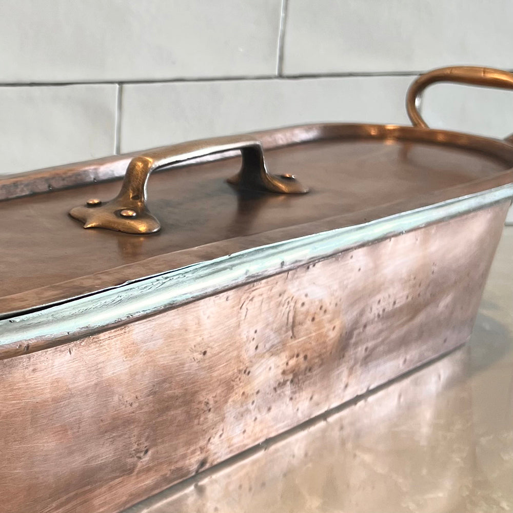Large Antique French Poissonnière