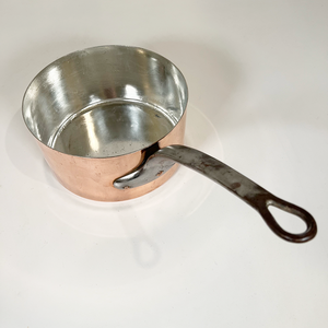 Antique Saucepan with Lid:  Large