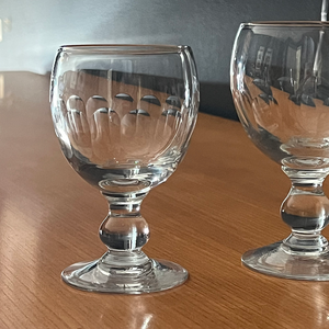 Vintage Port Wine Glasses, Set of Six