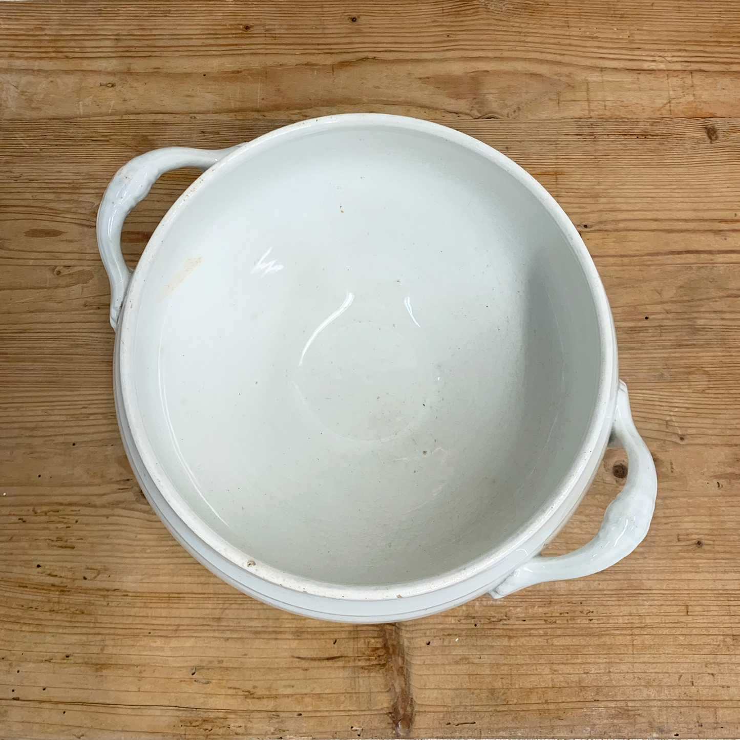 DRAFT Antique Faience Soupiere