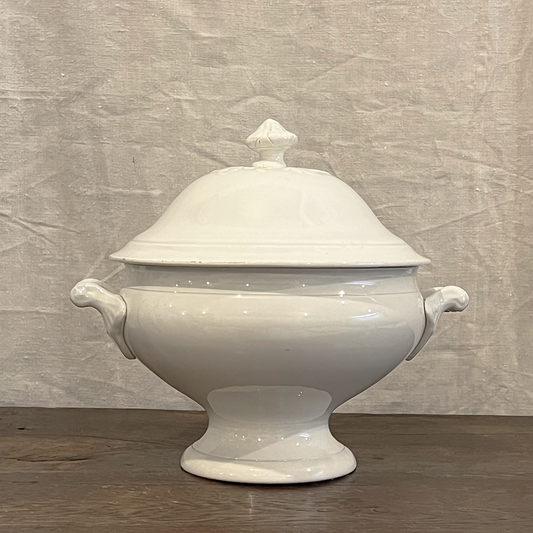 DRAFT Antique Faience Soupiere