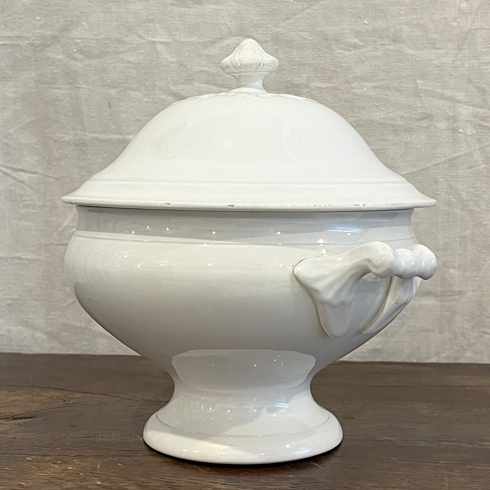 DRAFT Antique Faience Soupiere