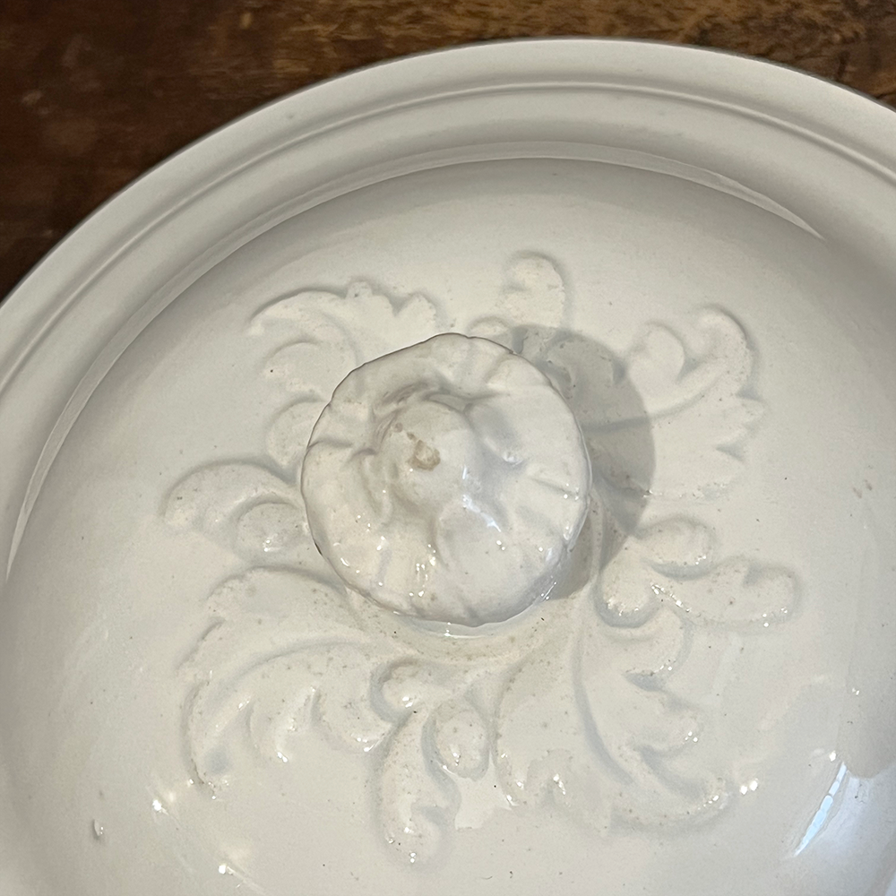 DRAFT Antique Faience Soupiere